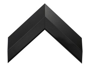 Gemini Wood Moulding - SLANTED BLACK BLK15