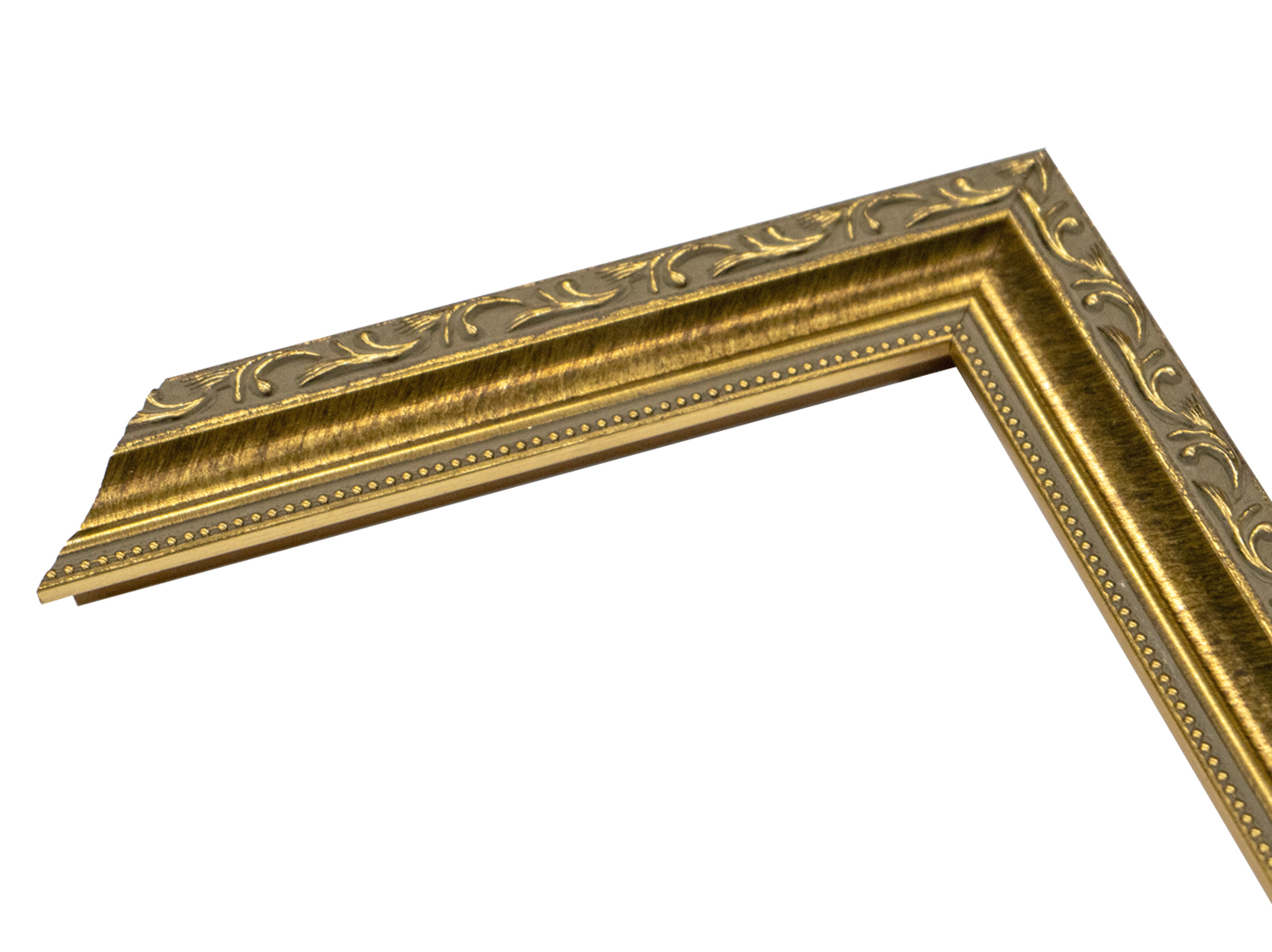 Gemini Wood Moulding - GOLD ORNATE/BEADED LIP G-1417 - Image 3