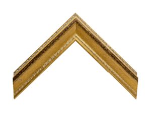 Gemini Wood Moulding - ANTIQUE GOLD RED/SCRATCH G-2715