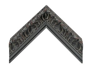 UFP Wood Moulding - BLACK WITH RED RUB G-349904A