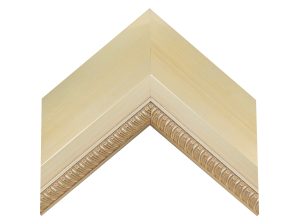 Gemini Wood Moulding - ANTIQUE SILVER/GRAY WASH/BLUE G-7464 **OVERSTOCK
