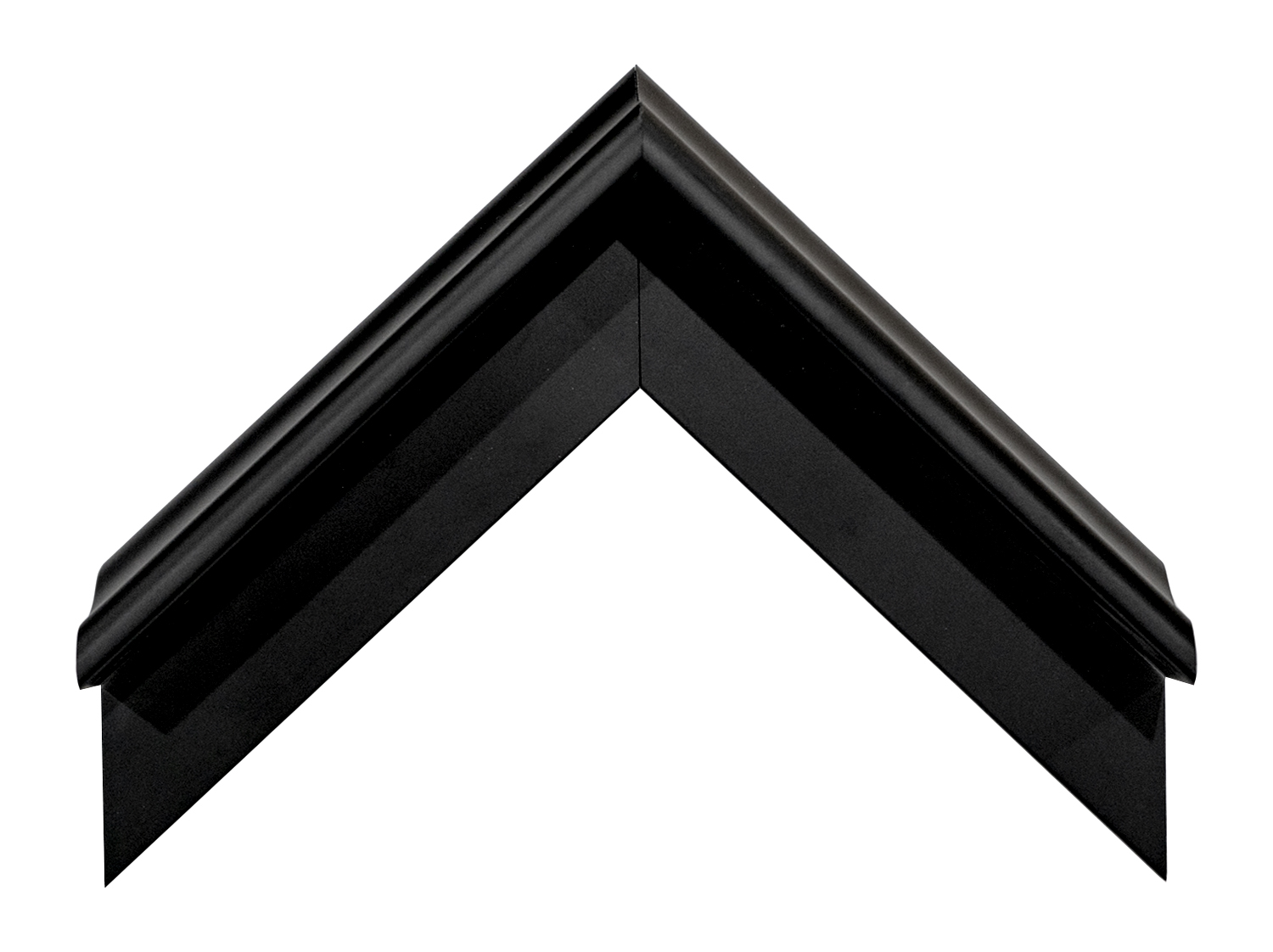 Gemini Wood Moulding - BLACK FLOATER G-7551