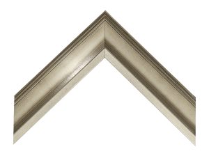 Gemini Wood Moulding - 1 5/8" Park Slope Antique Silver G-8254 **LIMITED STOCK