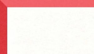 Crescent Mat Board - Brite Core - Red on White (32" X 40") *SPECIAL ORDER