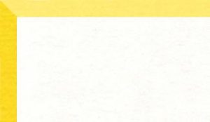 Crescent Mat Board - Brite Core - Yellow on White (32" X 40") *SPECIAL ORDER