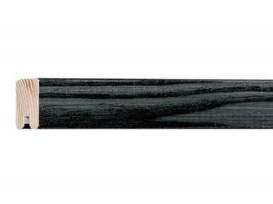 Gemini Wood Moulding - BLACK OAK STAINED GLASS