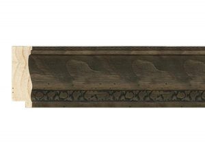 Gemini Wood Moulding - PECAN EMBOSSED