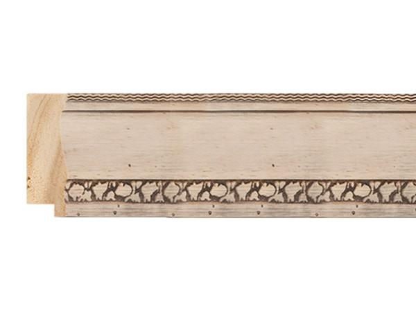 Gemini Wood Moulding - WHITE WASHED EMBOSSED