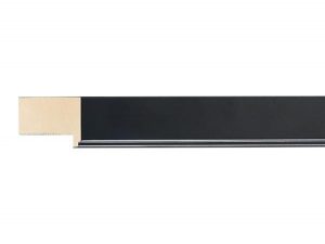 Gemini Wood Moulding - FACE/BLACK CAP 2 7/8