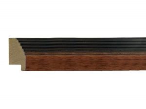 Gemini Wood Moulding - STEPPED WALNUT