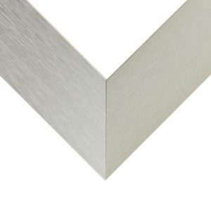 Nielsen Metal Moulding - BRUSHED GERMAN SILVER