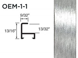 Gemini Metal Moulding - Silver