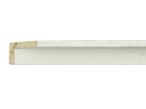 UFP Wood Moulding - 2" x 3/8" White Country Colors Floater