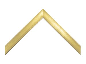 UFP Wood Moulding - 3/4" Open Grain White with Gold G-G1507