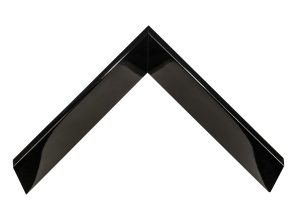 UFP Wood Moulding - 7/8" Edge High Gloss Black Stem G-P2652