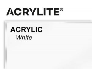 Roehm - 48x96 - 3/16" White Acrylite Acrylic