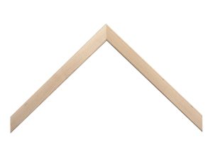 Gemini Wood Moulding - 1/2" W MAPLE UNFINISHED (1" H) - 6-SC RAW WOOD