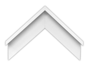 Gemini Wood Moulding - WHITE FLOATER G-7562