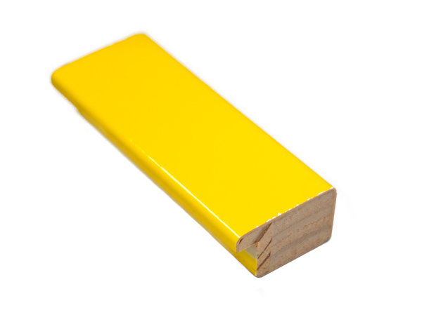 Gemini Wood Moulding - 1 3/16" YELLOW G-7899 **DISC - Image 3