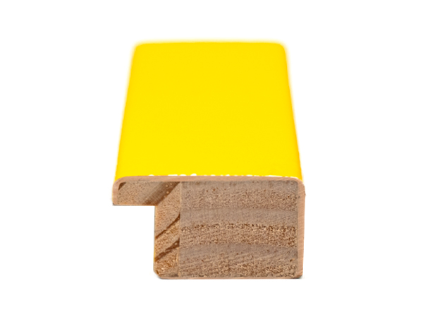 Gemini Wood Moulding - 1 3/16" YELLOW G-7899 **DISC - Image 2