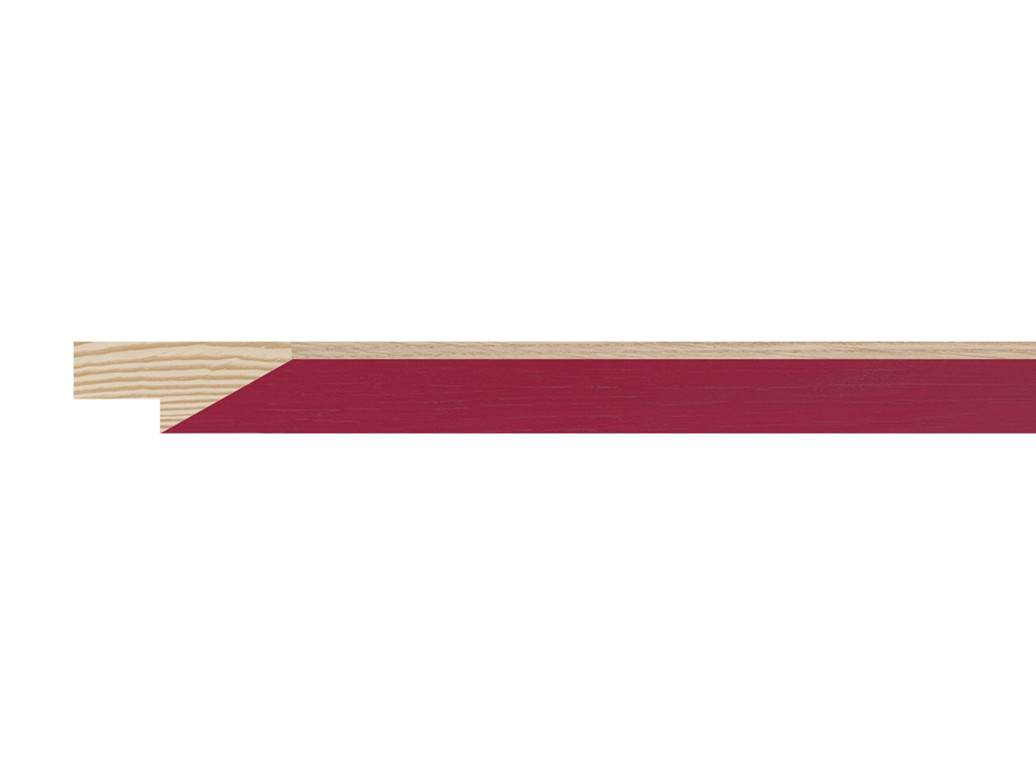Gemini Wood Moulding - Solana 5/8" Edge Red Stain w/ Natural Oak Sides G-1227163 - Image 3